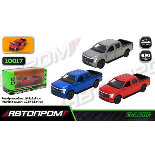 Машина АВТОПРОМ F-150 Lightning Platinum, відкр.двері, AP10017 Машина АВТОПРОМ F-150 Lightning Platinum, відкр.двері, AP10017