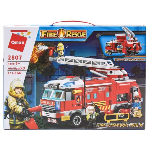 Конструктор Qman, 366 деталей, 2807  Qman