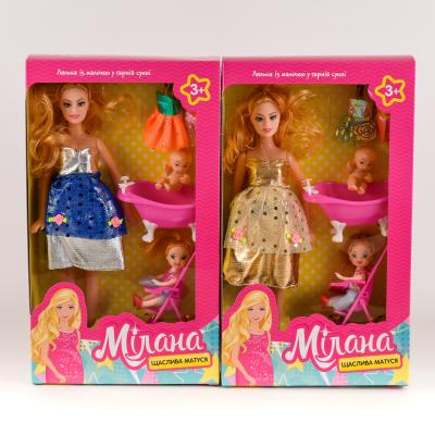 Лялька 27 см, вагітна, маля 10 см, 3 кол, в кор-ці, 2914 Лялька 27 см, вагітна, маля 10 см, 3 кол, в кор-ці, 2914