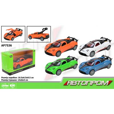 Машина "АВТОПРОМ" 4 кольори,у коробці