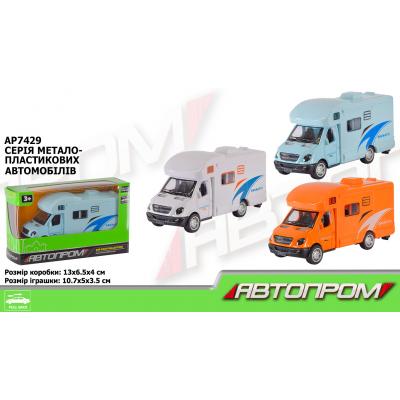 Машина "АВТОПРОМ" 4 кольори,у коробці