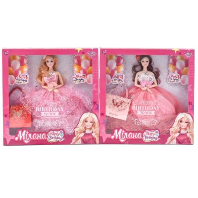 Кукла шарнирная, 3 вида, в кор-ке	, M 4099 UA