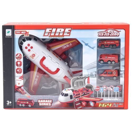 Набор транспорта, инерц-й, в кор-ке, 660-A239