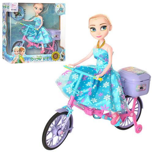 Лялька Frozen, 22 см, велос 25 см., на батв кор-ці, 6594
